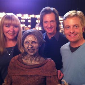 Bill Corso with Ve Neil Douglas Noe and friend for Turbo Tax Zombie spot