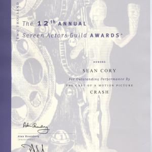 SAG Award Best Ensemble cast Crash