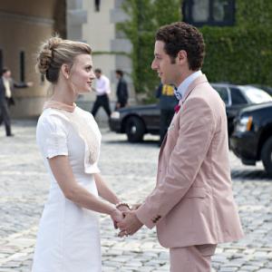 Still of Paulo Costanzo and Brooke DOrsay in Royal Pains 2009