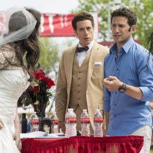 Still of Paulo Costanzo and Mark Feuerstein in Royal Pains 2009