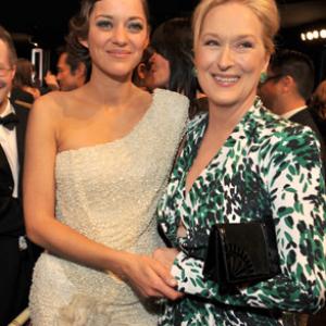 Meryl Streep and Marion Cotillard