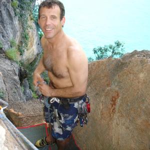 Rock climbing in Thailand