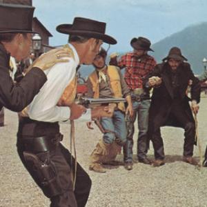 Herbert Cowboy Coward the toothless man in black in 1962 where he first started acting in this Wild West Show called Ghost town in the Sky On the left in the black high hat is Robert Doyle Teaster IMDBs Dean West II aka Dean Teasters father Photo submitted by Dean West II aka Dean Teaster