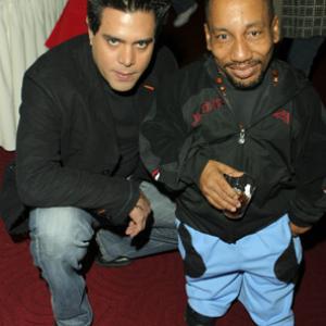 Tony Cox and Raul Julia-Levy at event of Sling Blade (1996)