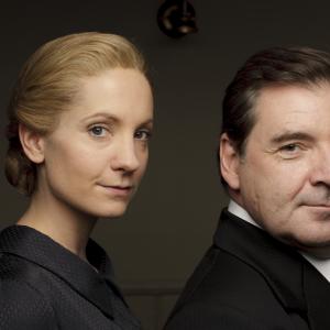 Still of Brendan Coyle and Joanne Froggatt in Downton Abbey (2010)