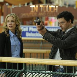 Still of Piper Perabo and Richard Coyle in Covert Affairs Glass Spider 2012