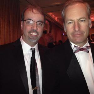 Paul J. Coyne, Bob Odenkirk at the 2014 ACE Eddie Awards.