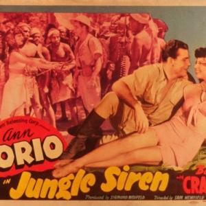 Ann Corio and Buster Crabbe in Jungle Siren 1942