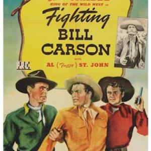 John L. Cason, Buster Crabbe, Kermit Maynard and Al St. John in Fighting Bill Carson (1945)