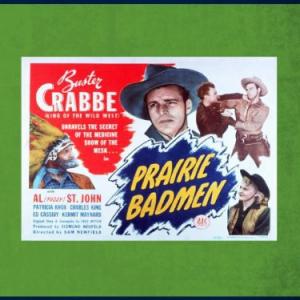 Buster Crabbe and Patricia Knox in Prairie Badmen 1946