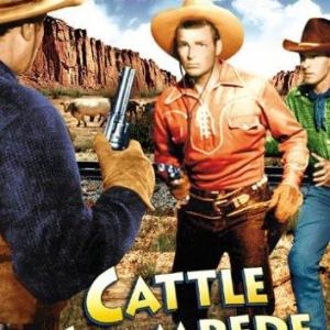 Buster Crabbe in Cattle Stampede 1943