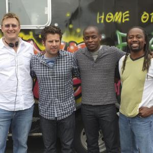 Directing Psych Shawn and Gus Truck Things Up with James Roday Dule Hill and writer Saladin Patterson