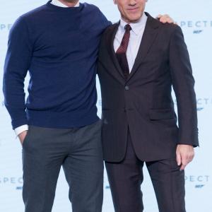 Daniel Craig and Christoph Waltz at event of Spectre (2015)