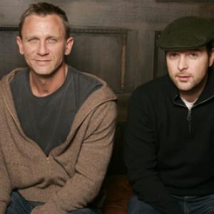 Daniel Craig and Matthew Vaughn at event of Layer Cake (2004)