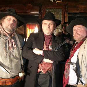 Robert Craighead as Sheriff Roy Benson in the 2011 film Brothers Til The End with Smokey Jack and Snake Dancer