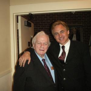 Grant Cramer and Charles Durning in Worcester, Mass.