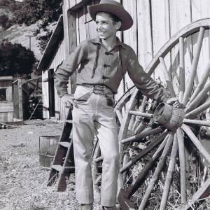 The Rifleman Johnny Crawford at the 20th Century Fox Ranch known today as Malibu Creek State Park 1958