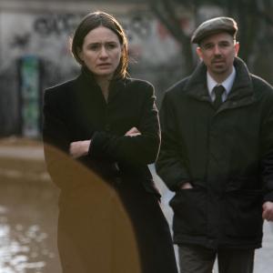 Still of Charlie Creed-Miles and Emily Mortimer in Harry Brown (2009)