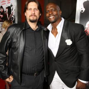 David Ayer and Terry Crews at event of Street Kings 2008