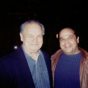 Frank Crim and Paul Dooley at the premiere of Adventures In Home Schooling