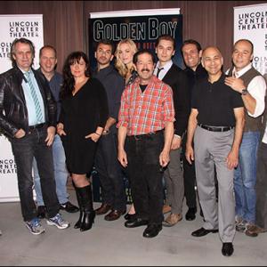 The cast of Lincoln Centers 75th Anniversary Production of Clifford Odets GOLDEN BOY presented on Broadway at the Belasco Theater