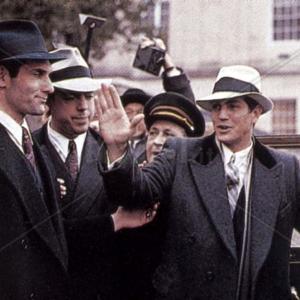 ANTHONY CRIVELLO as Frank Capone far left in THE LOST CAPONE TNT with Titus Welliver and Eric Roberts