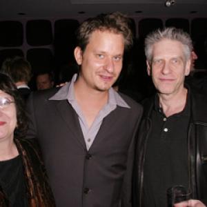 David Cronenberg, Aaron Woodley and Denise Cronenberg at event of Rhinoceros Eyes (2003)