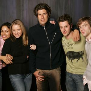 Nathan Crooker Rosario Dawson Amy Redford Brendan Sexton III and Stephen Marshall at event of This Revolution 2005