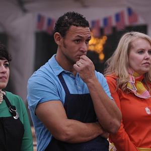 Still of Jeremy Cross and Darlene Pawlukowsky in The American Baking Competition (2013)