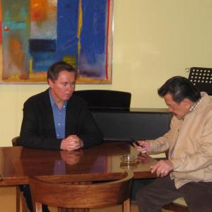 Paul Cross & President Joseph Estrada of the Philippines