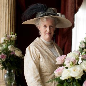 Lady Manville in Downton Abbey