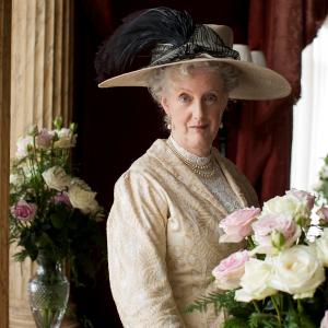 Lady Manville in Downton Abbey