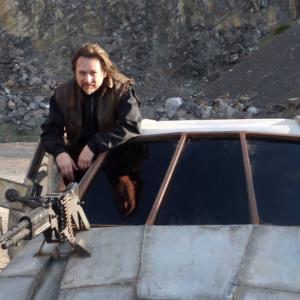 Jeremy Crutchley onset as Psycho in DEATH RACE 3 INFERNO