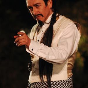 Malvolio, played by Jeremy Crutchley, in William Shakespeare's 