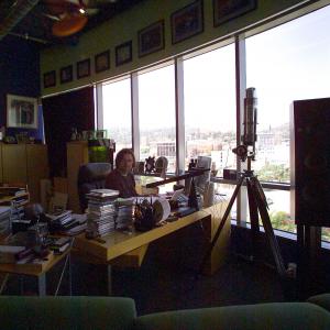 Gabor Csupo in his Hollywood office, 2006, Los Angeles.