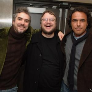 Alfonso Cuarón, Alejandro González Iñárritu and Guillermo del Toro