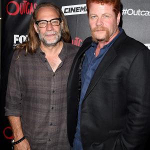 Michael Cudlitz and Greg Nicotero at event of Outcast (2016)
