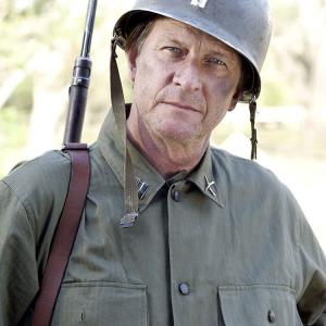 Brett Cullen as Captain Beckett in the World War II film The Last Rescue
