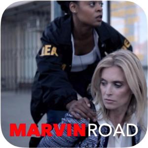 Sabrina Culver in a still shot from Marvin Road with Nate Jackson