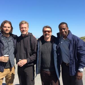 Chris Meyer Eric Dane Jimmy Cummings and Adrian Lester The cast of Grey Lady on Nantucket