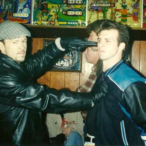 Donnie Wahlberg and Jimmy. Still from Southie.