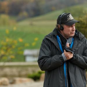 Director Terry Cunningham on set Love Finds You In Charm Charm Ohio
