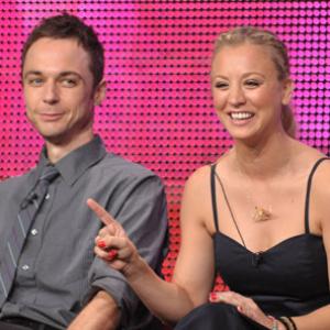Kaley CuocoSweeting and Jim Parsons