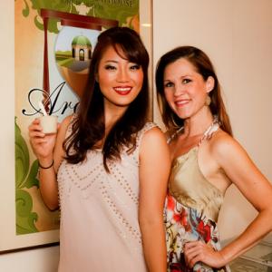 Catherine Hwang and Sonia Curtis After The Door Musical performance at the Sierra Madre Playhouse October 8 2012