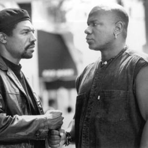 Still of Ving Rhames and Vondie CurtisHall in Drop Squad 1994