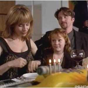 From the film Im Losing You Aria Noelle Curzon with dad Andrew McCarthy and aunt Rosanna Arquette