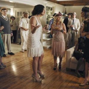 Still of Elisha Cuthbert Casey Wilson and Eliza Coupe in Happy Endings 2011