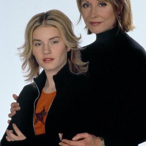 Elisha Cuthbert and Sherry Miller in Lucky Girl 2001