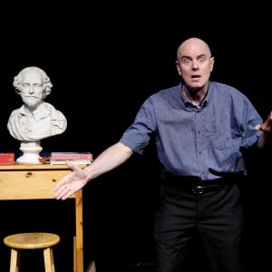 Keir Cutler in Shakespeare Crackpot at the 2014 Montreal Fringe Festival