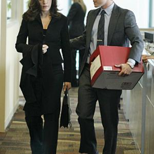 Still of Julianna Margulies and Matt Czuchry in The Good Wife (2009)